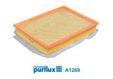 Filtro de aire PURFLUX A1269 52mm 293mm