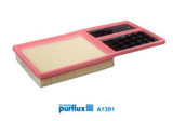 Filtro de aire PURFLUX A1301 42mm 375mm