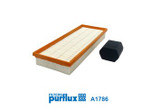 Filtro de aire PURFLUX A1786 44mm 351mm
