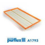 Filtro de aire PURFLUX A1793 34mm 415mm