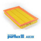 Filtro de aire PURFLUX A838 34mm 283mm