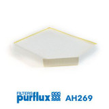 Filtro, aire habitáculo PURFLUX AH269 36mm 280mm