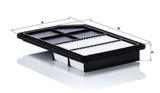 Filtro de aire MANN-FILTER C 31 038 207mm 307mm