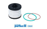 Filtro combustible PURFLUX C622 82mm 82mm