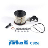 Filtro combustible PURFLUX C826 118mm 81mm