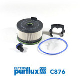 Filtro combustible PURFLUX C876 72mm 111mm