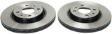 Disco de freno TRW DF2734 257mm 22mm