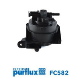 Caja de filtro de combustible Purflux FC582