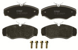 Juego de pastillas de freno TRW GDB1478 145mm 62,5mm