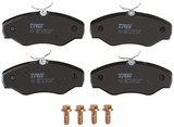 Juego de pastillas de freno TRW GDB1478 145mm 62,5mm