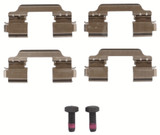 Juego de pastillas de freno TRW GDB1630 116,7mm 64mm