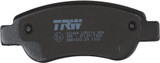 Juego de pastillas de freno TRW GDB1633 123mm 47mm