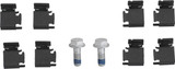 Juego de pastillas de freno TRW GDB1633 123mm 47mm