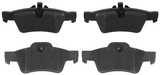 Juego de pastillas de freno TRW GDB1643 141,5mm 140,5mm