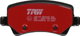 Juego de pastillas de freno TRW GDB1685DTE 106,2mm 48,6mm
