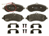 Juego de pastillas de freno TRW GDB1718 162mm 64,4mm