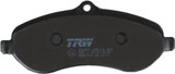 Juego de pastillas de freno TRW GDB1718 162mm 64,4mm