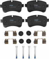 Juego de pastillas de freno TRW GDB1748 141,2mm 72,7mm
