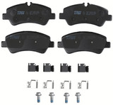 Juego de pastillas de freno TRW GDB1968 136,9mm 58,8mm