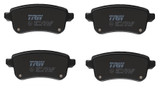 Juego de pastillas de freno TRW GDB2082 106,5mm 45,6mm