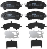 Juego de pastillas de freno TRW GDB2122 126,6mm 51,6mm