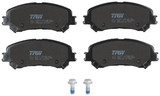 Juego de pastillas de freno TRW GDB2152 142mm 58,7mm
