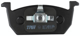 Juego de pastillas de freno TRW GDB2159 146mm 61,7mm