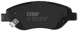 Juego de pastillas de freno TRW GDB2228 151mm 57,5mm