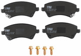 Juego de pastillas de freno TRW GDB3288 131,7mm 57,4mm