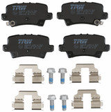 Juego de pastillas de freno TRW GDB3408 95,7mm 46,5mm
