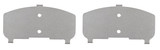 Juego de pastillas de freno TRW GDB3418 156,7mm 17,2mm