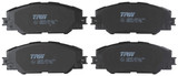 Juego de pastillas de freno TRW GDB3424 146,6mm 17,5mm