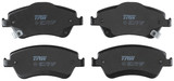 Juego de pastillas de freno TRW GDB3481 136,8mm 19mm