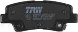 Juego de pastillas de freno TRW GDB3537 99,8mm 41,2mm