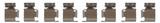 Juego de pastillas de freno TRW GDB3547 101,8mm 48,7mm