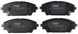 Juego de pastillas de freno TRW GDB3592 141,8mm 55,8mm