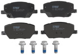 Juego de pastillas de freno TRW GDB3629 140,8mm 65,4mm