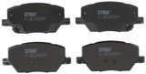 Juego de pastillas de freno TRW GDB3629 140,8mm 65,4mm