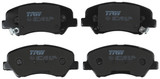 Juego de pastillas de freno TRW GDB3630 133mm 58,2mm