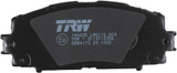 Juego de pastillas de freno TRW GDB4173 122,7mm 49,6mm