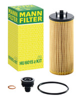 Filtro de aceite MANN-FILTER HU 6015 z KIT 126mm 26mm
