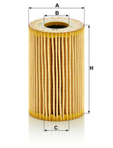 Filtro de aceite MANN-FILTER HU 7008 z 100mm 28mm