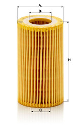 Filtro de aceite MANN-FILTER HU 7010 z 110mm 31mm