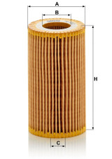 Filtro de aceite MANN-FILTER HU 718/1 k 115mm 31mm