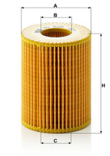 Filtro de aceite MANN-FILTER HU 820 x 92mm 31mm