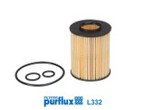 Filtro de aceite PURFLUX L332 92mm 72mm