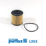 Filtro de aceite PURFLUX L353 72mm 65mm