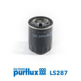 Filtro de aceite PURFLUX LS287 86mm 66mm