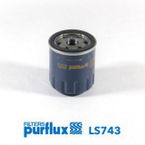 Filtro de aceite PURFLUX LS743 76mm 66mm