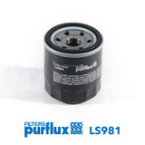 Filtro de aceite PURFLUX LS981 71mm 71mm